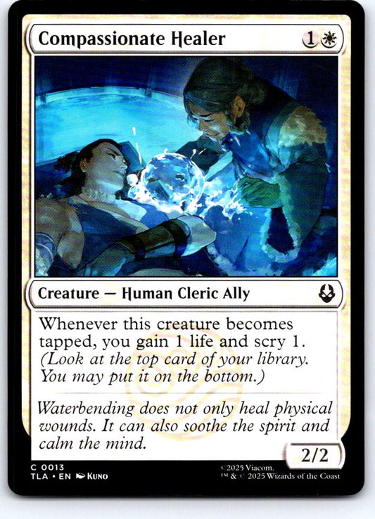 Compassionate Healer 13 Avatar: The Last Airbender Magic: The Gathering NM