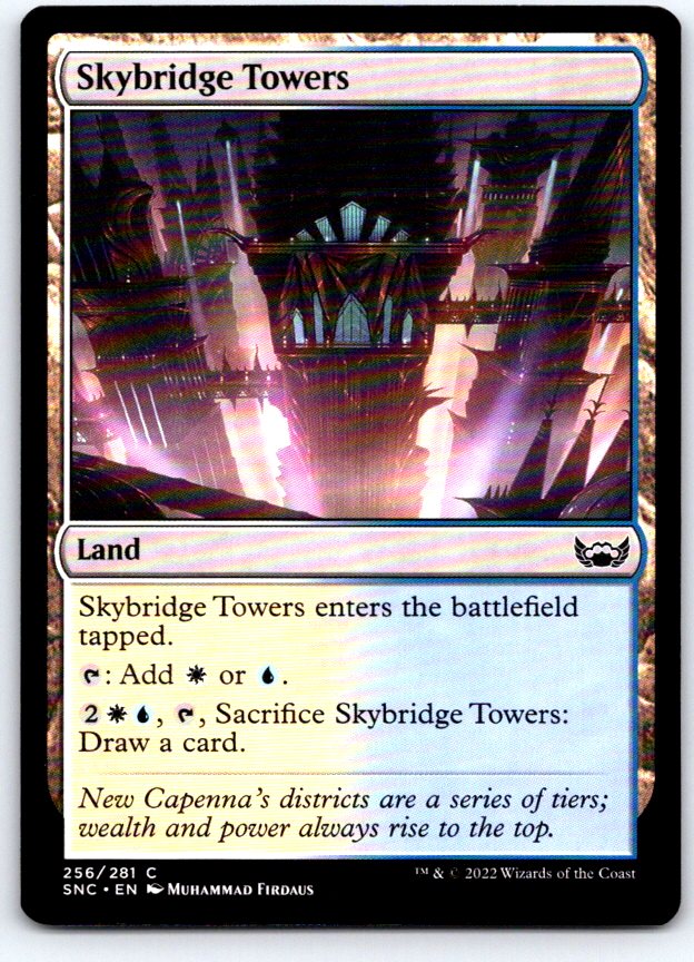 Skybridge Towers 256 Common Streets of New Capenna Magic: The Gathering NM