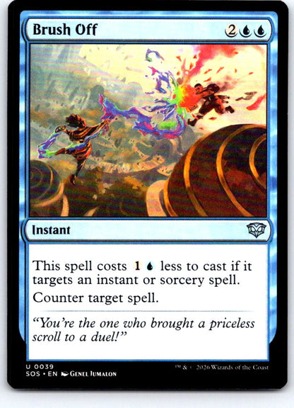 Brush Off 39 Uncommon Secrets of Strixhaven Magic: The Gathering Near Mint