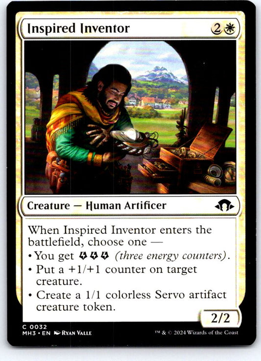 Inspired Inventor 32 Common Modern Horizons 3 Magic: The Gathering Near Mint