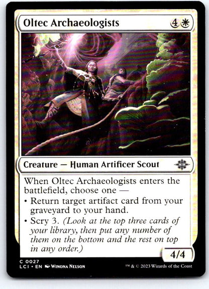 Oltec Archaeologists 27 The Lost Caverns of Ixalan Magic: The Gathering NM