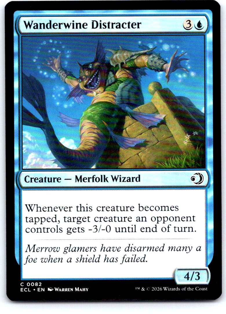 Wanderwine Distracter 82 Common Lorwyn Eclipsed Magic: The Gathering Near Mint