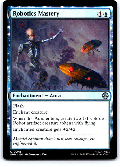 Robotics Mastery 41 Uncommon Marvel's Spider-Man Magic: The Gathering Near Mint