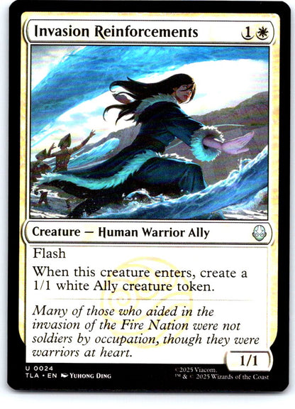 Invasion Reinforcements 24 Avatar: The Last Airbender Magic: The Gathering NM