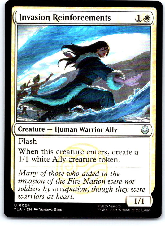 Invasion Reinforcements 24 Avatar: The Last Airbender Magic: The Gathering NM