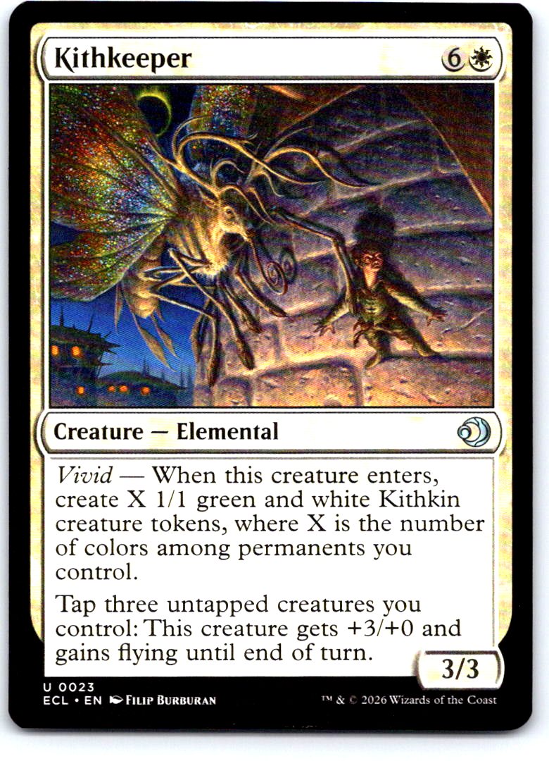 Kithkeeper 23 Uncommon Lorwyn Eclipsed Magic: The Gathering Near Mint