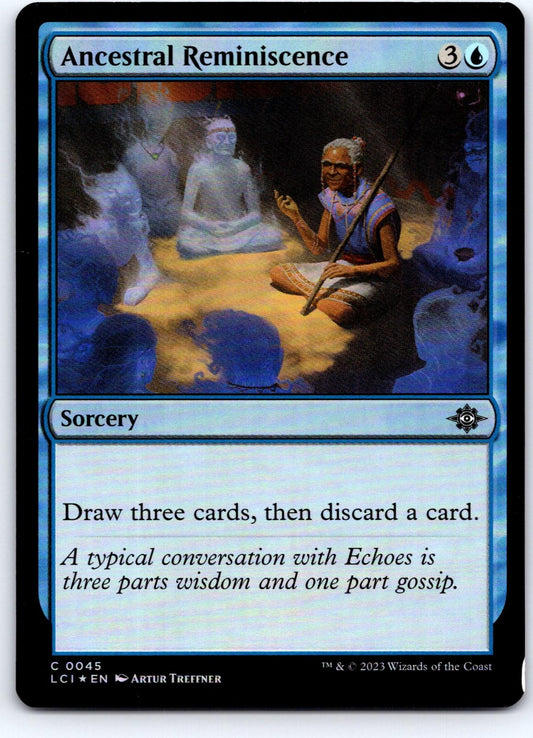 Ancestral Reminiscence 45 The Lost Caverns of Ixalan MTG Foil NM