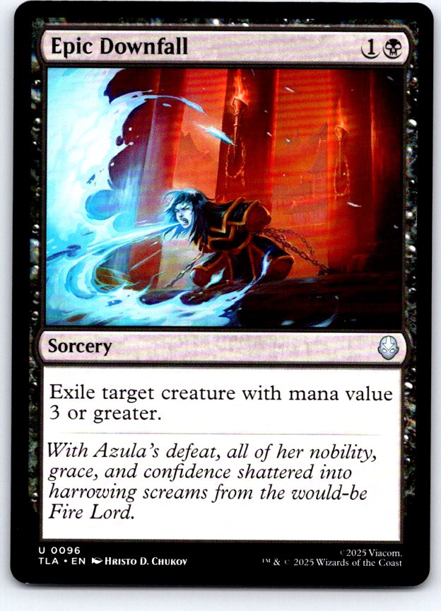 Epic Downfall 96 Uncommon Avatar: The Last Airbender Magic: The Gathering NM