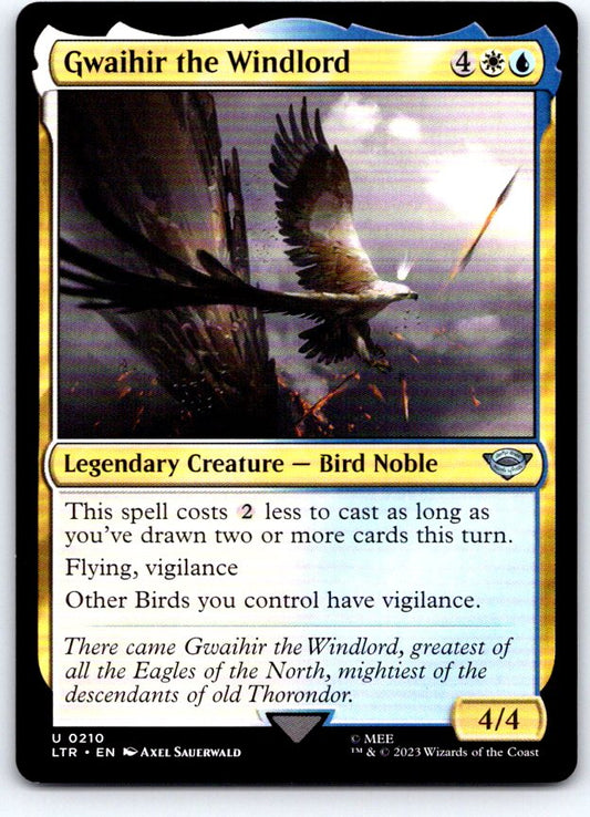 Gwaihir the Windlord 210 Universes Beyond: LOTR Magic: The Gathering NM