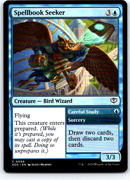 Spellbook Seeker 68 Common Secrets of Strixhaven Magic: The Gathering Near Mint