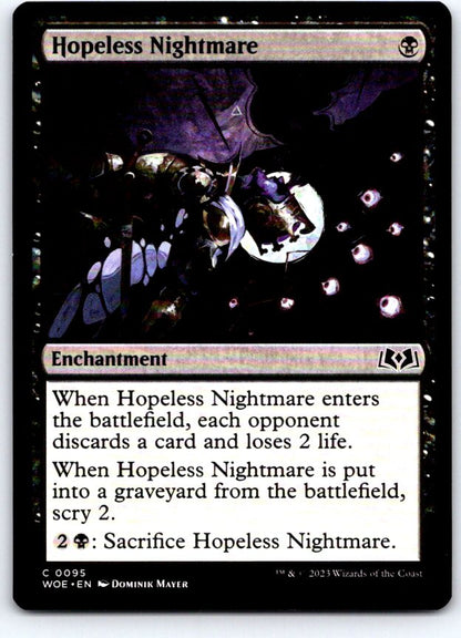 Hopeless Nightmare 95 Common Wilds of Eldraine Magic: The Gathering Near Mint