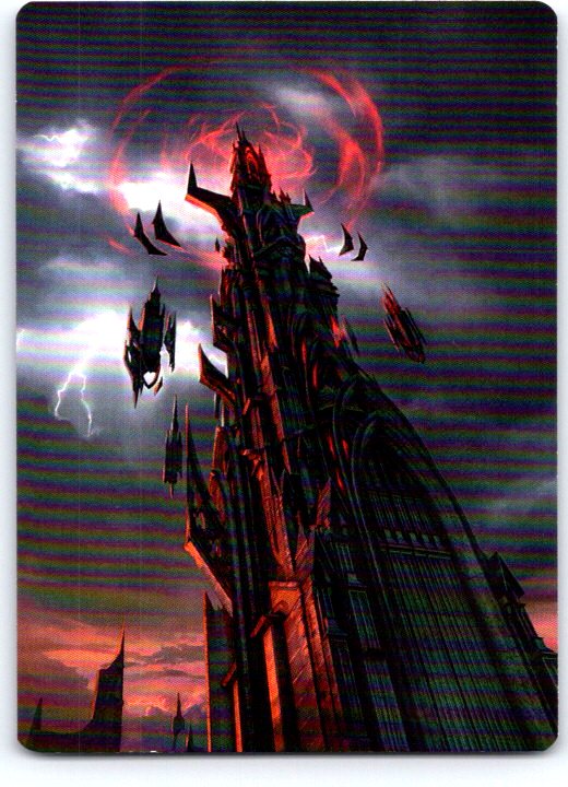 Barad-dur Art Card 54 Art Series: LOTR: Tales of Middle-earth MTG NM