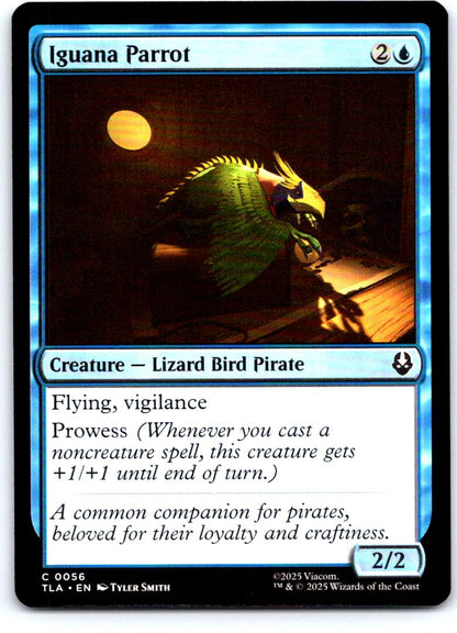 Iguana Parrot 56 Common Avatar: The Last Airbender Magic: The Gathering NM